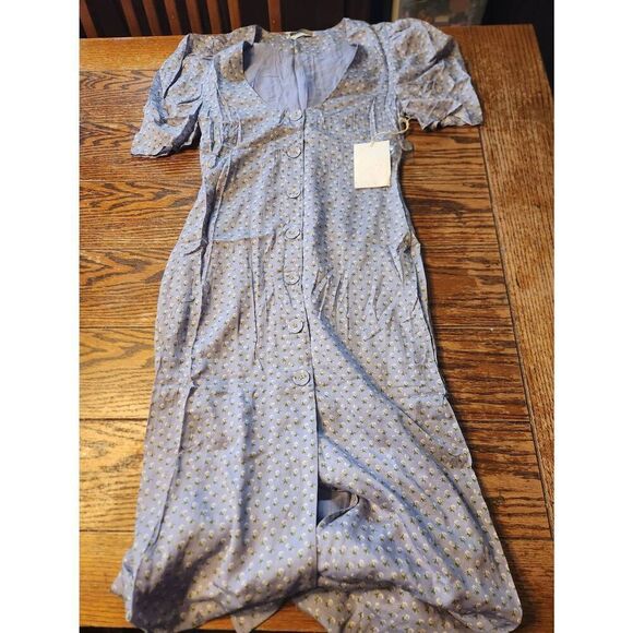 NWT anna nata Victoria Dress in Iris Violet sz Small - Picture 3 of 7